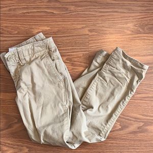 Gap Kids Khaki Pants with adjustable waist Size 7